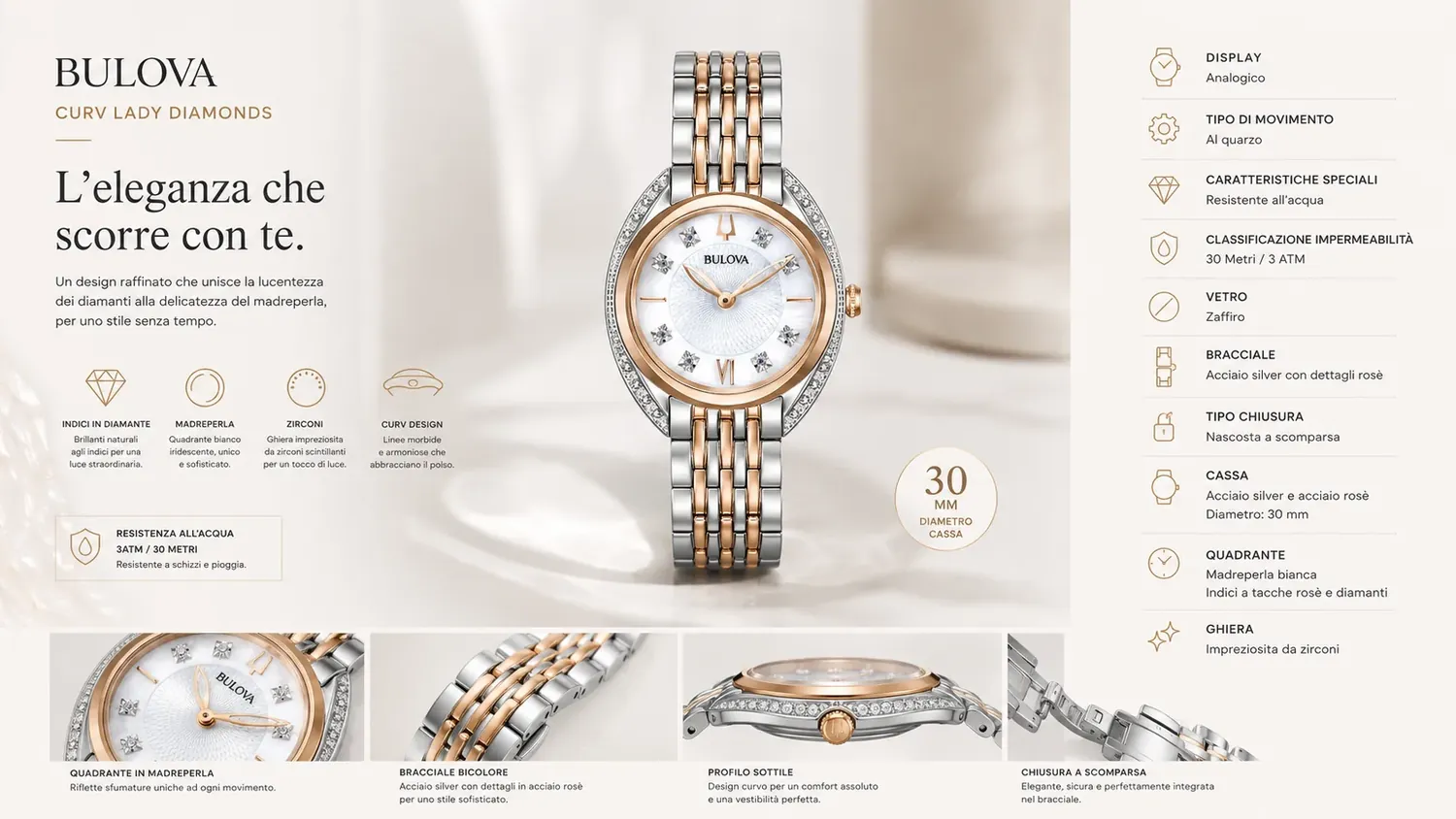Infografica di orologio per e-commerce | CS Creation