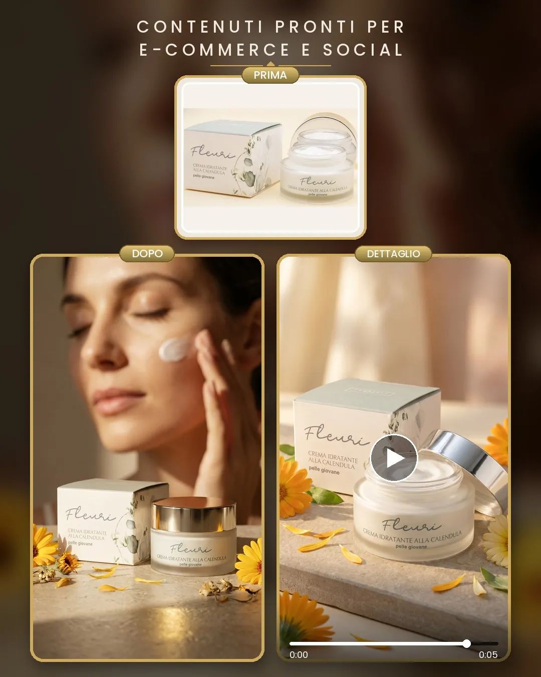 Immagine prodotto di beauty calendula per beauty e skincare | CS Creation