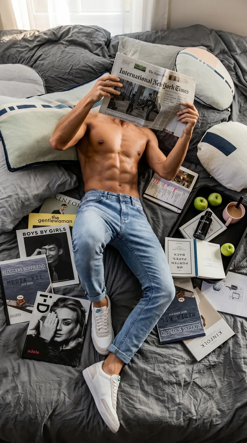 Immagine lifestyle di fashion uomo per fashion e abbigliamento | CS Creation