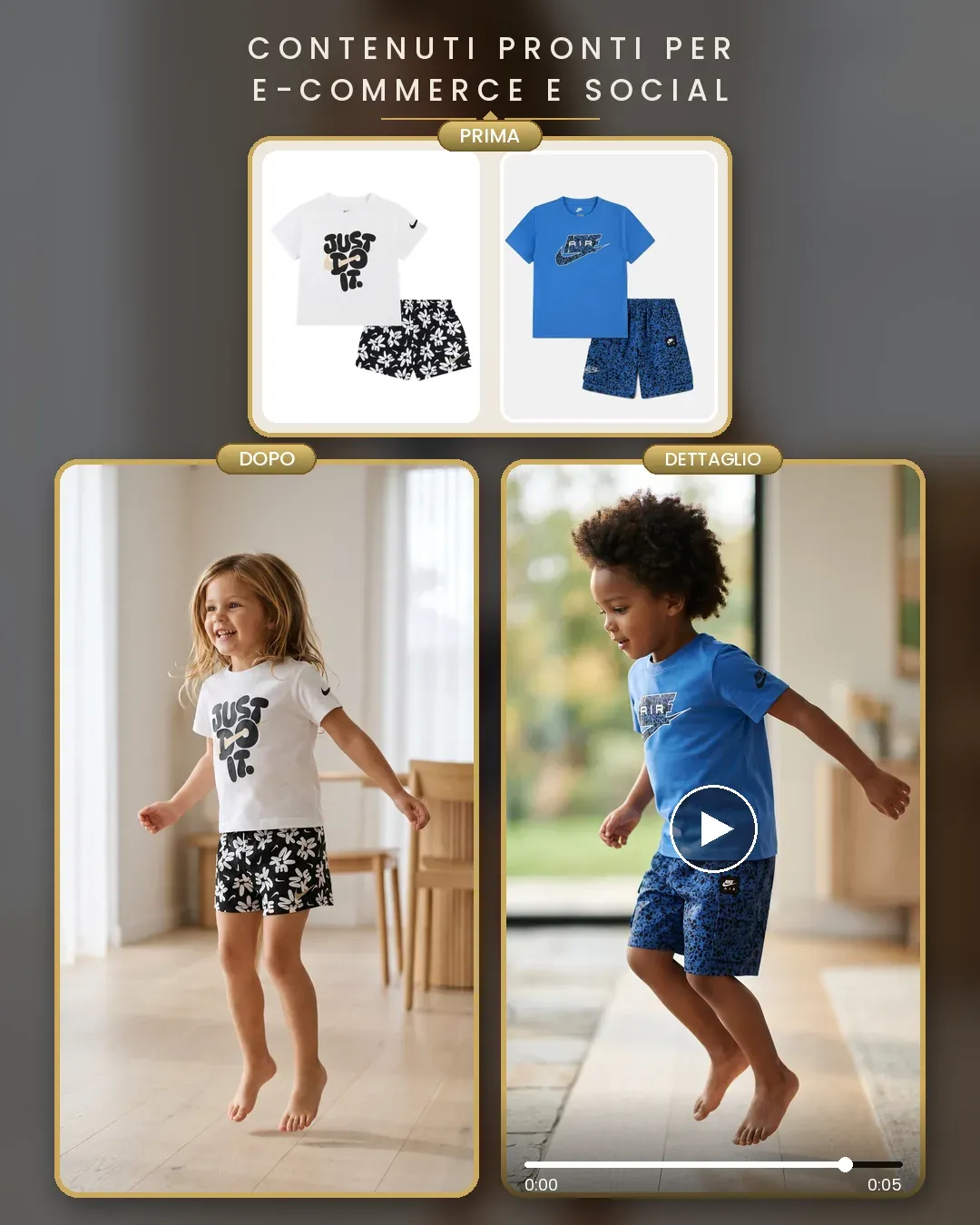 Immagine prodotto di fashion kids set per fashion e abbigliamento | CS Creation